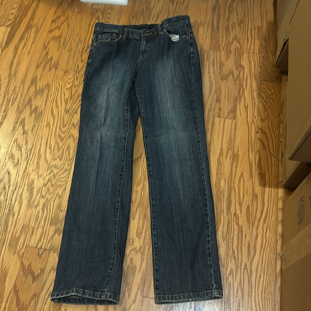 Axcess a Liz Claiborne Company Women’s Dark Wash Stretch Jeans 8